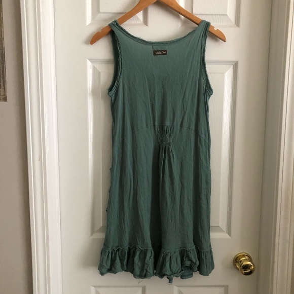 Matilda Jane Women’s Green Ruffle Tunic Top - Picture 7 of 7